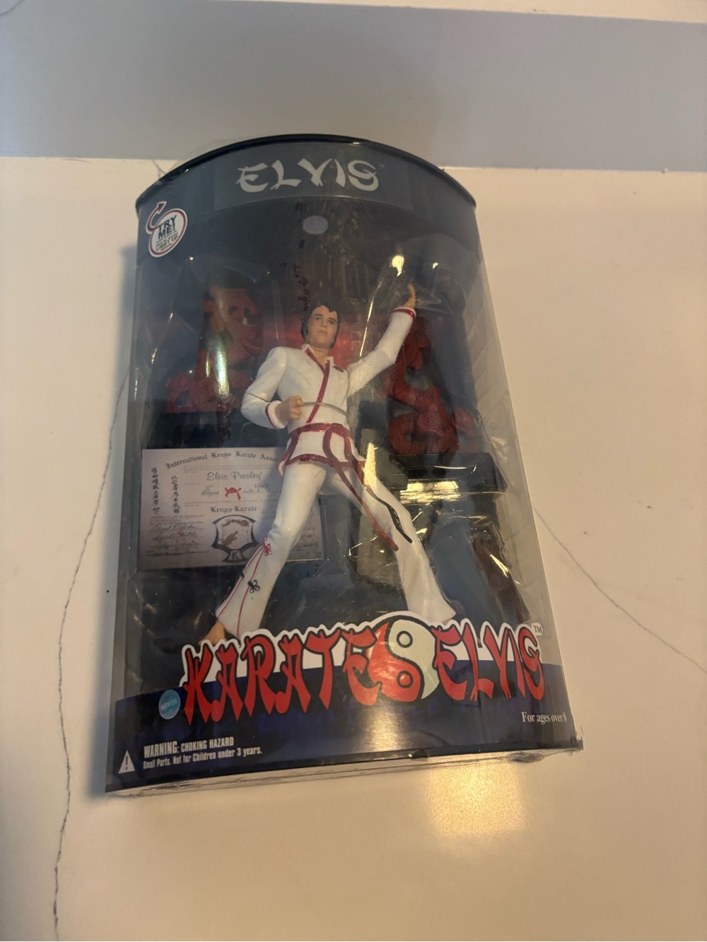 Rare Elvis Presley Karate Light Up Doll NIB